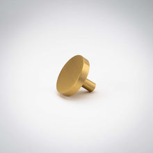 Cargar imagen en el visor de la galería, Rondelle, Solid Brass Cabinet Knobs
