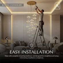 Carregar imagem no visualizador da galeria, Rotasu Chandelier
