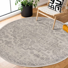 Load image into Gallery viewer, Tigried Ivory &amp; Gray 2323 Area Rug - Clearance
