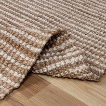 Load image into Gallery viewer, Ambel Tan Camel Jute Area Rug

