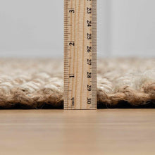 Load image into Gallery viewer, Ambel Tan Camel Jute Area Rug
