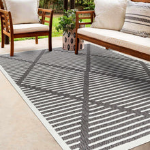 Carregar imagem no visualizador da galeria, Anah 3D Black Outdoor Rug
