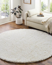 Load image into Gallery viewer, Siari Solid Cream Plush Rug
