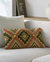 Load image into Gallery viewer, Skibbereen Boho Geometric Lumbar Pillow
