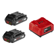 Carregar imagem no visualizador da galeria, SKIL CB5197B-21 PWR CORE 20™ 2X2.0Ah Battery and Charger Starter Kit
