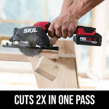 Carregar imagem no visualizador da galeria, SKIL CR5435B-00 PWR CORE 20™ 20-Volt Brushless Cordless 4-1/2" Compact Circular Saw (Tool Only)
