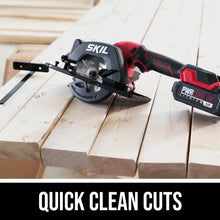 Carregar imagem no visualizador da galeria, SKIL CR5435B-00 PWR CORE 20™ 20-Volt Brushless Cordless 4-1/2" Compact Circular Saw (Tool Only)
