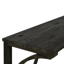 Load image into Gallery viewer, 59&quot; Rustic Dining&amp;Bar Table Set with 3 Stools for Apartment, USB-A &amp; USB-C Charging Ports
