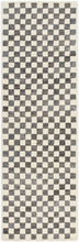 Load image into Gallery viewer, Halen Taupe Checkered Area Rug
