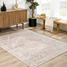 Load image into Gallery viewer, Snead Pink Floral Rug
