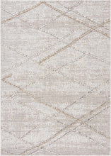 Load image into Gallery viewer, Baqer Bone &amp; Tan Textured Performance Rug - Clearance
