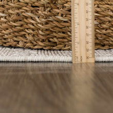 Load image into Gallery viewer, Baqer Bone &amp; Tan Textured Performance Rug - Clearance
