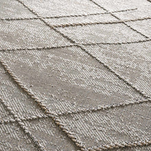 Load image into Gallery viewer, Baqer Bone &amp; Tan Textured Performance Rug - Clearance
