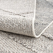 Load image into Gallery viewer, Baqer Bone &amp; Taupe Textured Performance Rug - Clearance
