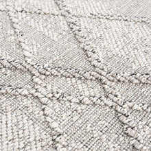 Load image into Gallery viewer, Baqer Bone &amp; Taupe Textured Performance Rug - Clearance
