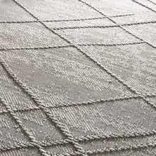 Load image into Gallery viewer, Baqer Bone &amp; Taupe Textured Performance Rug - Clearance
