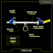 Load image into Gallery viewer, Frontline ST14AH Aluminum Bantam Beamer Anchor for 3.5??- 14?? Wide I-Beams
