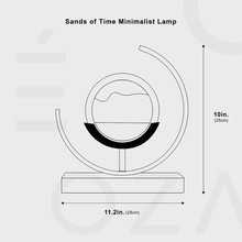 Cargar imagen en el visor de la galería, Sands of Time Minimalist Lamp- Minimalist Lighting
