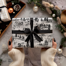 Load image into Gallery viewer, Christmas Toile - Mesh Stencil 12x12
