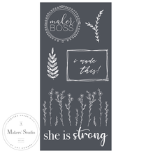 Load image into Gallery viewer, Maker Boss - Mesh Stencil 5.75x12

