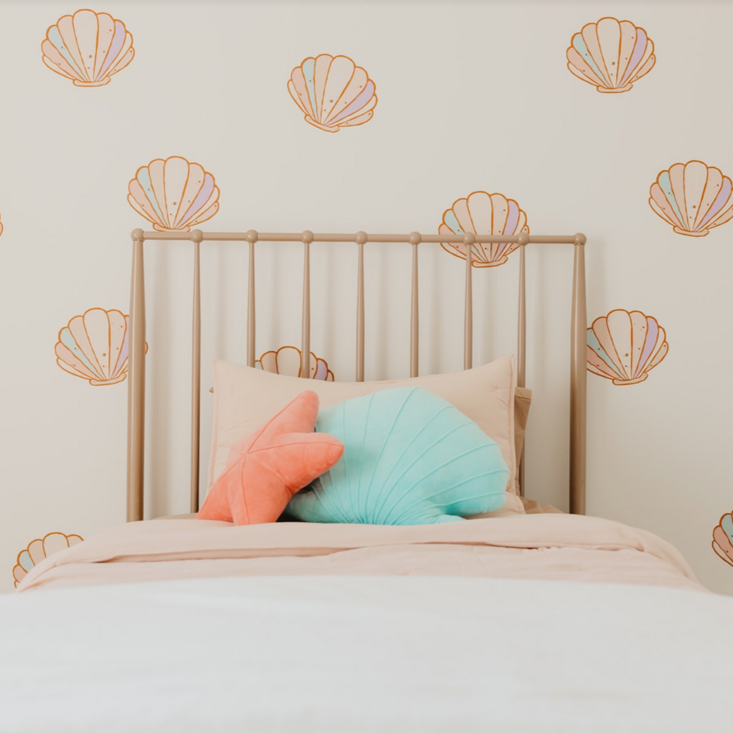 Coral Wallpaper by Thread Mama