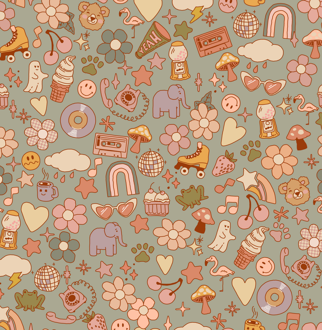 Lollie Wallpaper by Thread Mama