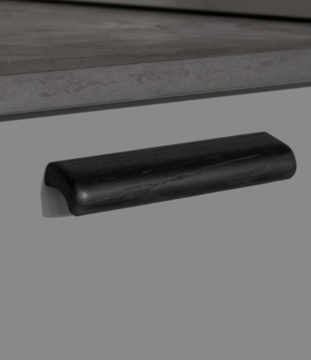 Black Stained Oak 