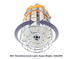 Cargar imagen en el visor de la galería, 150W LED Work Light 5000K, 360° Beam Angle, &gt;80 CRI, 100-277V AC, ETL Approved, Factory and Warehouse
