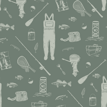 Carregar imagem no visualizador da galeria, Moby Wallpaper by Kim Hallquist Designs
