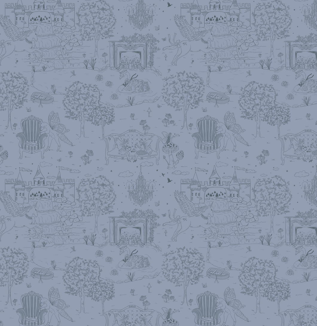 Ginny Wallpaper by Painted Hawk Design
