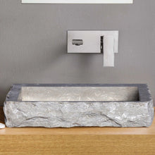 Load image into Gallery viewer, Seagrass Rustic Limestone Rectangular Sink Above Vanity Bathroom Sink (W)18&quot; (L)21.4&quot; (H)4&quot;
