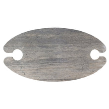 Load image into Gallery viewer, Silver Travertine Vein-cut Coffee Table Conic legs Honed (W)24&quot; (L)48&quot; (H)16&quot;
