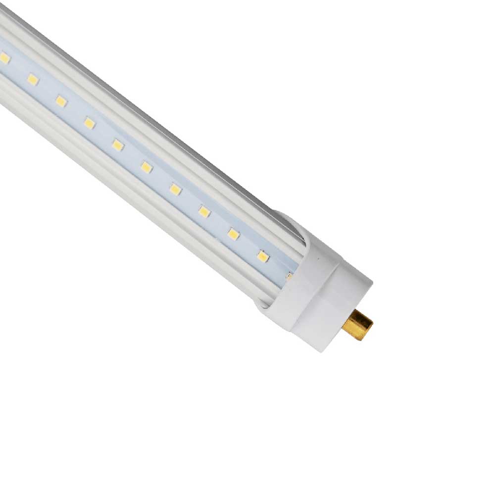 T8 8FT LED Tube Light 40W 5000K, 5000 Lumens, single and double end power,120-277 v, ETL Certified