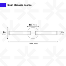 Load image into Gallery viewer, Sloan Elegance Sconce
