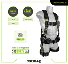 Carregar imagem no visualizador da galeria, Frontline 110CTB-CF Camouflage Full Body Harness with Aluminum Hardware and Suspension Trauma Straps M/L
