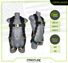 Carregar imagem no visualizador da galeria, Frontline 310VQC Patriot Vest Style Harness with Airflo and Quick Connect Buckles - Made in USA 2XL
