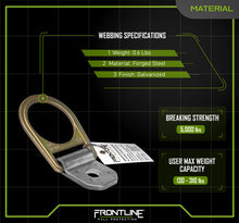 Carregar imagem no visualizador da galeria, Frontline COB01SW Concrete Swiveling Anchor
