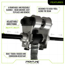 Cargar imagen en el visor de la galería, Frontline ST10HTK Aluminum Beam Trolley Anchor for 3&quot; - 10&quot; Wide I-Beams

