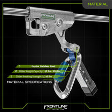 Carregar imagem no visualizador da galeria, Frontline GLC38 Vertical Ladder Lifeline System Cable Glider
