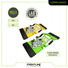 Load image into Gallery viewer, Frontline Guardrail System Non-Penetrating Complete 100&#39; Kit - OSHA Compliant
