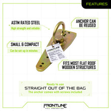 Load image into Gallery viewer, Frontline ROB01 Bull Ring Reusable Roof Anchor
