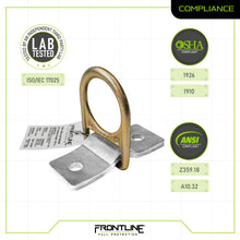 Carregar imagem no visualizador da galeria, Frontline SBW01 Weld/Bolt-on Steel and Concrete Anchor

