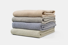 Load image into Gallery viewer, Herringbone Weave Cotton Blanket
