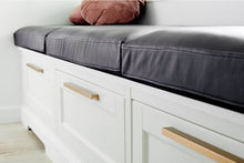Carregar imagem no visualizador da galeria, Brushed Bronze &quot;Station&quot; Drawer Tab Pull
