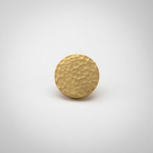 Load image into Gallery viewer, Strike, hammered Solid Brass Cabinet Knobs
