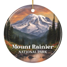 Carregar imagem no visualizador da galeria, Mount Rainier National Park Retro Style Ornament, Washington USA Tourist Attraction and Gift

