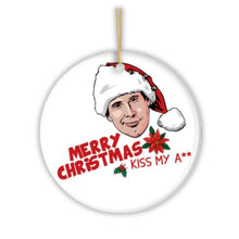 Load image into Gallery viewer, Hilarious Dirty Joke Merry Christmas Kiss My Ass Ornament, Shitters Full
