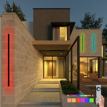 Load image into Gallery viewer, Svelte RGB Outdoor Wall Lamp
