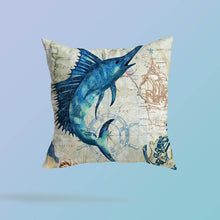 Cargar imagen en el visor de la galería, Atlantic Ocean Life Cushion Covers
