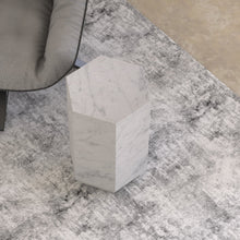 Load image into Gallery viewer, Giulia Italian Carrara Side Table
